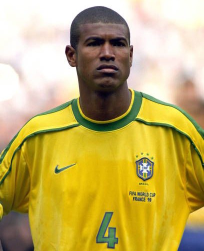 Alineación de Brasil Vicecampeón Mundial 1998 junior baiano 1998 bra cm r