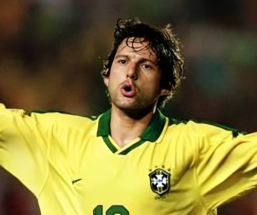 Alineación de Brasil Campeón Copa América 1997 leonardo 1997 bra ca r