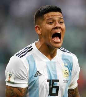 Alineación de Argentina Mundial 2018 marcos rojo 2018 arg cm r