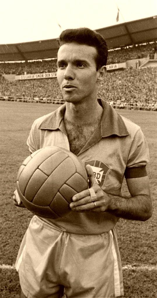 Alineación de Brasil Campeón Mundial 1958 mario zagallo 1958 bra cm