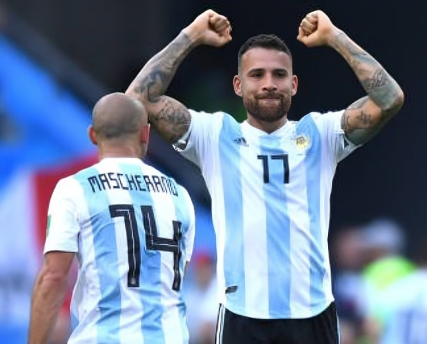 Alineación de Argentina Mundial 2018 nicolas otamendi 2018 arg cm r