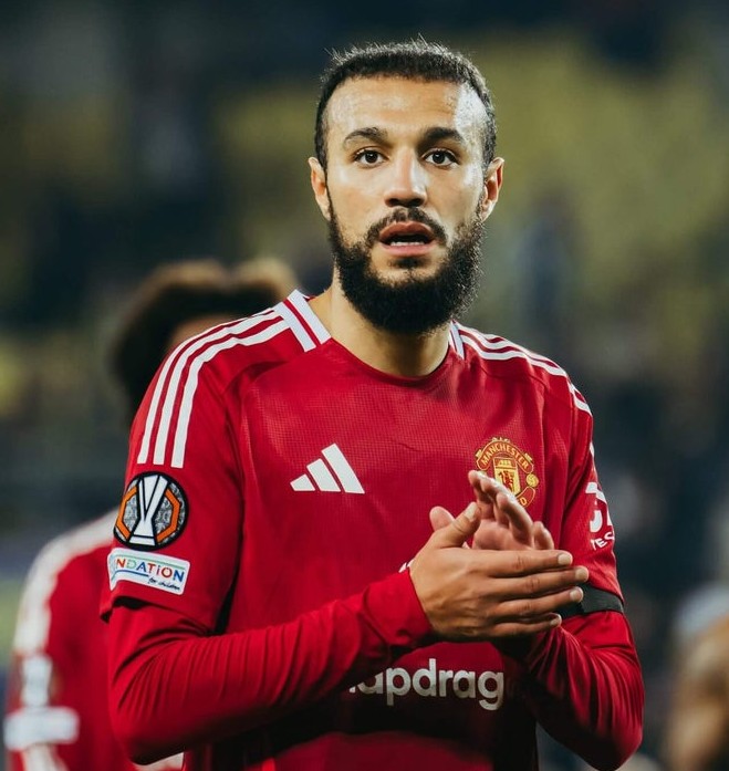 Alineación de Manchester United Vicecampeón Europa League 2025 noussair mazraoui 2025 mu eul r