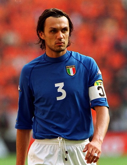Alineación de Italia Vicecampeón Eurocopa 2000 paolo maldini 2000 ita euro r