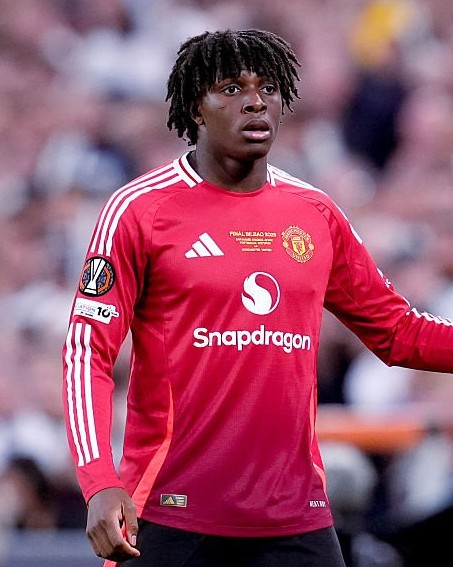 Alineación de Manchester United Vicecampeón Europa League 2025 patrick dorgu 2025 mu eul r