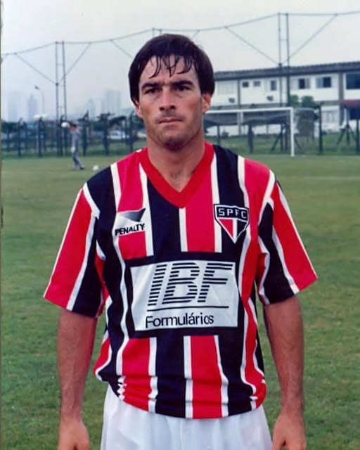 Alineación de Sao Paulo Campeón Copa Libertadores 1993 pintado 1993 sp cl