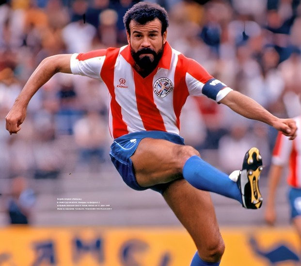 Alineación de Paraguay Mundial 1986 rogelio delgado 1986 par cm r