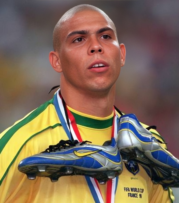 Alineación de Brasil Vicecampeón Mundial 1998 ronaldo nazario 1998 bra cm r