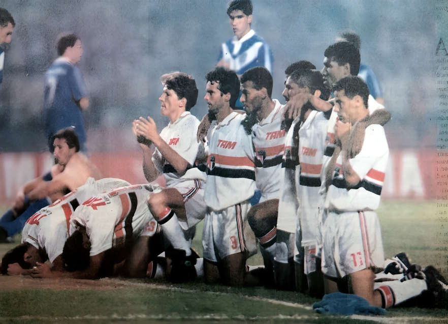 Alineación de Sao Paulo Vicecampeón Copa Libertadores 1994 sao paulo 1994 cl