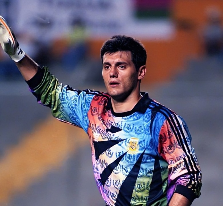 Alineación de Argentina Campeón Copa América 1993 sergio goycoechea 1993 arg ca r