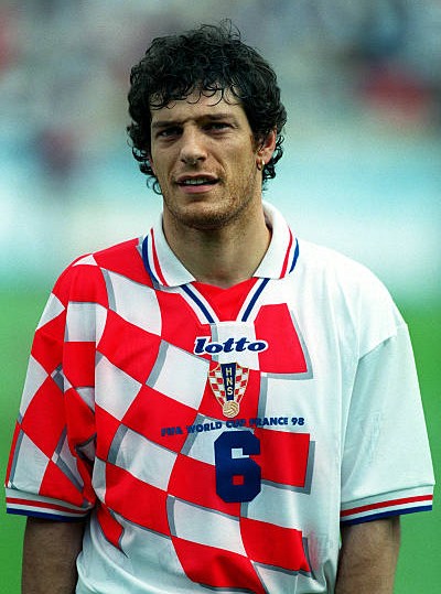 Alineación de Croacia Tercer Lugar Mundial 1998 slaven bilic 1998 cro cm r