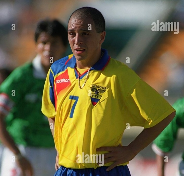 Alineación de Ecuador Copa América 1997 wellington sanchez 1997 ecu ca r