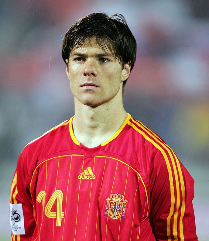 Alineación de España Mundial 2006 xabi alonso 2006 esp cm r