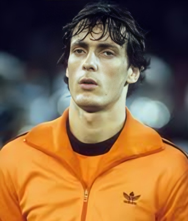 Alineación de Holanda Vicecampeón Mundial 1978 jan poortvliet 1978 hol cm