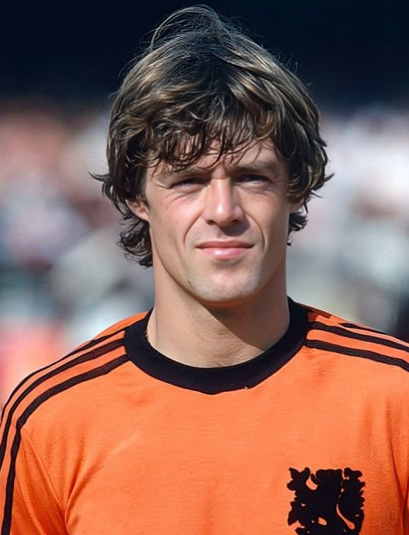 Alineación de Holanda Vicecampeón Mundial 1978 johnny rep 1978 hol cm