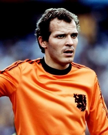 Alineación de Holanda Vicecampeón Mundial 1978 willy van de kerkhof 1978 hol cm