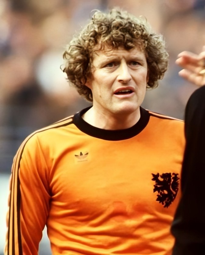 Alineación de Holanda Vicecampeón Mundial 1978 wim jansen 1978 hol cm