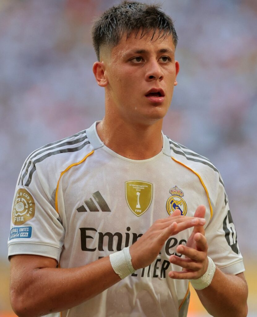 Alineación de Real Madrid Semifinalista Mundial de Clubes 2025 arda guler 2025 rm mcl