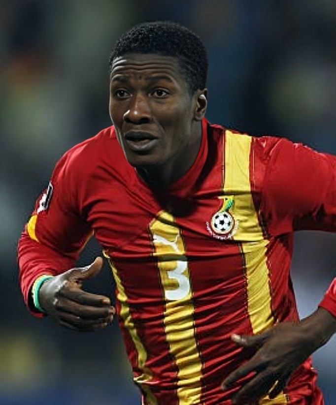 Alineación de Ghana Mundial 2010 asamoah gyan 2010 gha cm