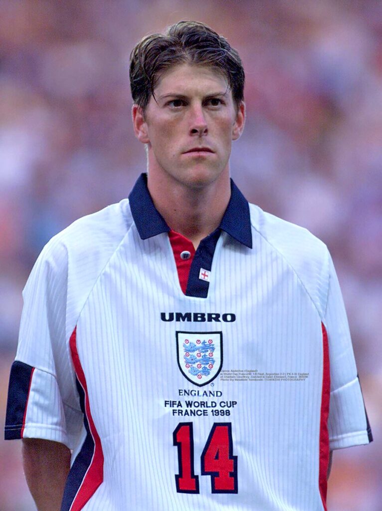Alineación de Inglaterra Mundial 1998 darren anderton portada