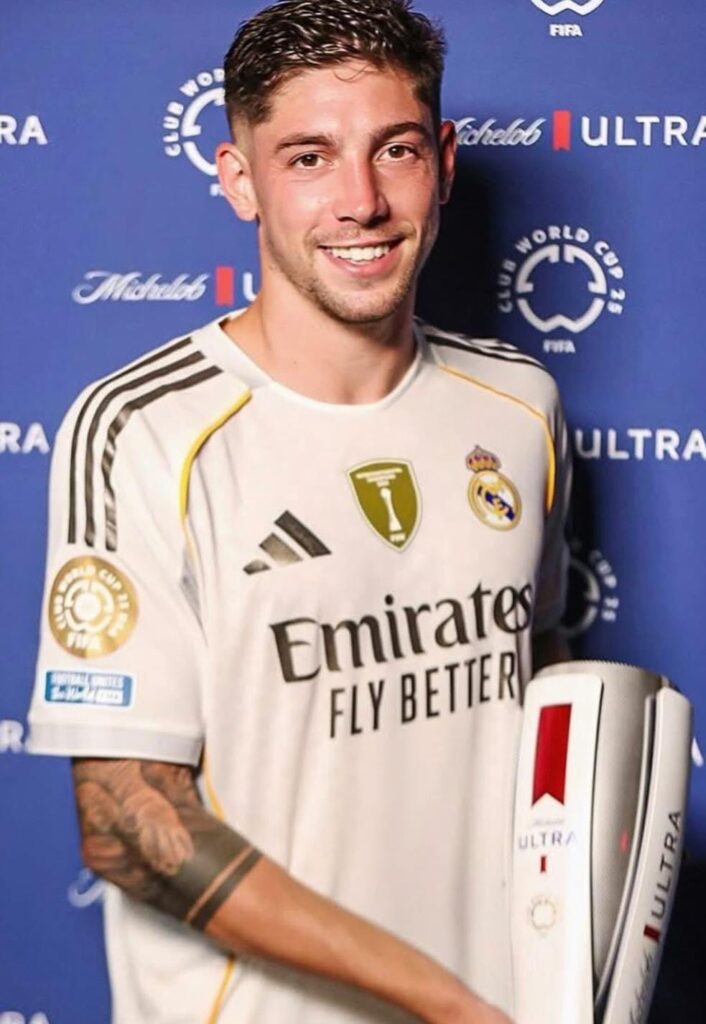 Alineación de Real Madrid Semifinalista Mundial de Clubes 2025 federico valverde 2025 rm mcl