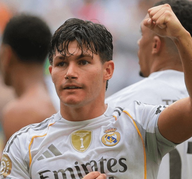 Alineación de Real Madrid Semifinalista Mundial de Clubes 2025 fran garcia 2025 rm mcl