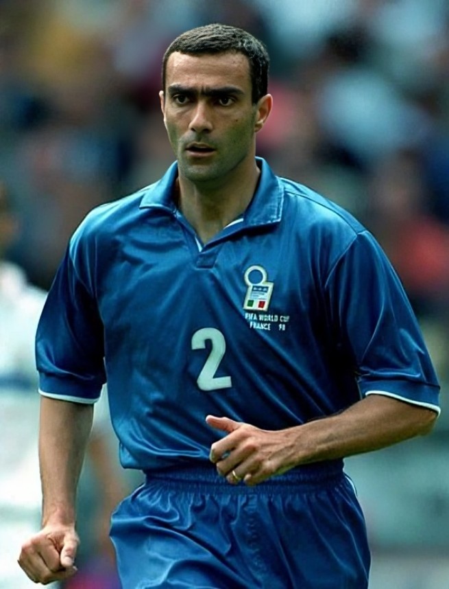 Alineación de Italia Mundial 1998 giuseppe bergomi 1998 ita cm