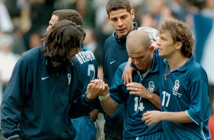 Alineación de Italia Mundial 1998 italia 1998 cm