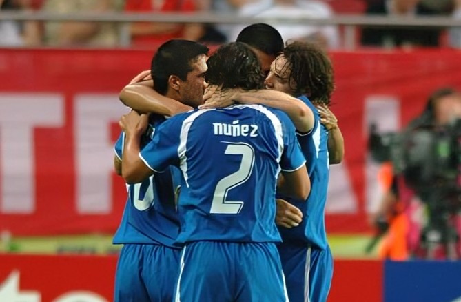 Alineación de Paraguay Mundial 2006 paraguay 2006 cm