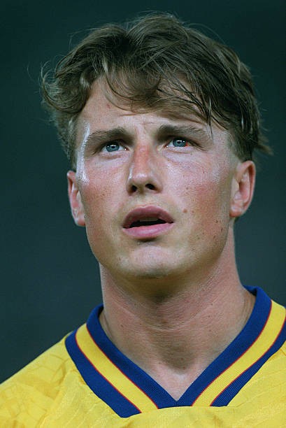 Alineación de Suecia Tercer Lugar Mundial 1994 roger ljung 1994 sue cm