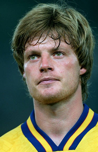 Alineación de Suecia Tercer Lugar Mundial 1994 stefan schwarz 1994 sue cm