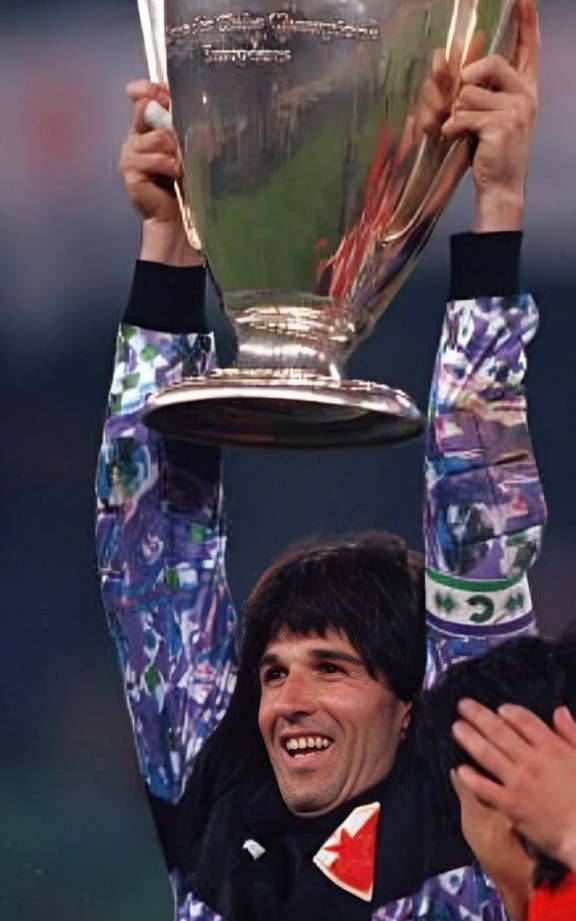 Alineación de Estrella Roja Campeón Copa de Campeones de Europa 1991 stevan stojanovic 1991 est ch