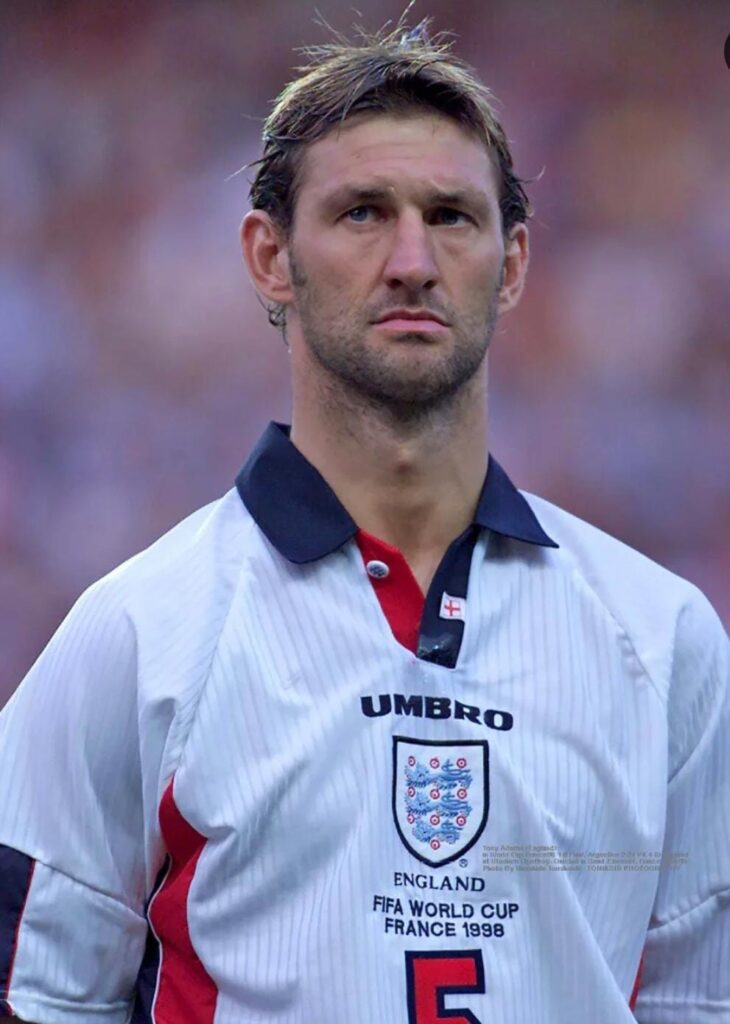 Alineación de Inglaterra Mundial 1998 tony adams 1998 ing cm