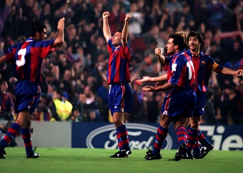 Alineación de Barcelona Vicecampeón Champions League 1994