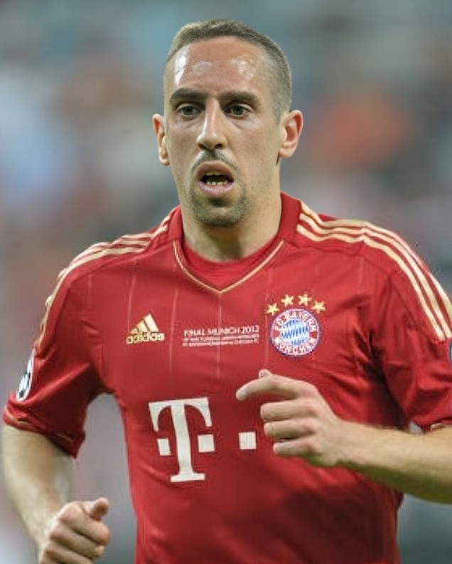 Alineación de Bayern Múnich Vicecampeón Champions League 2012 franck ribery 2012 bay ch