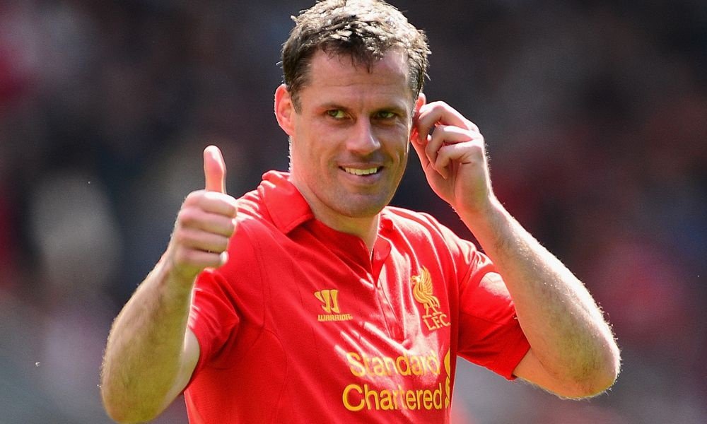 Alineaciones históricas donde jugó Jamie Carragher jamie carragher portada