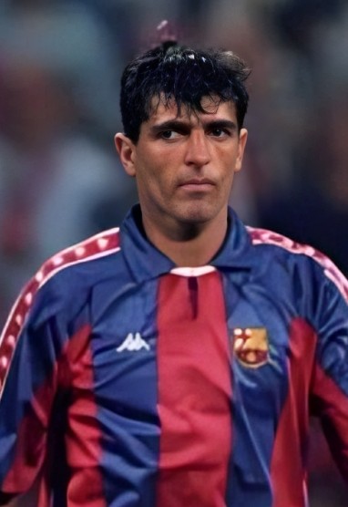 Alineación de Barcelona Vicecampeón Champions League 1994 miguel andel nadal 1994 bar ch