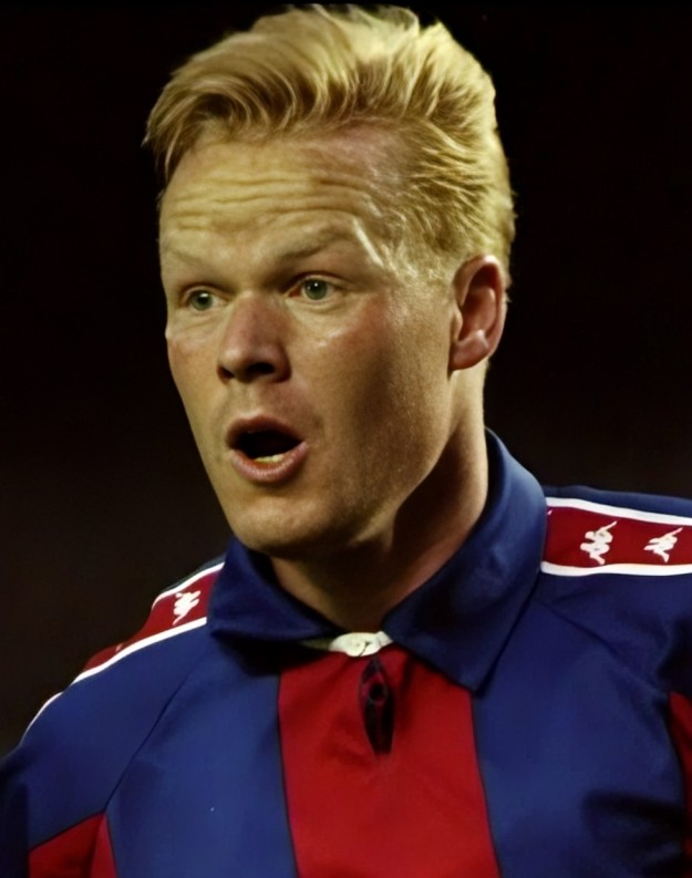 Alineación de Barcelona Vicecampeón Champions League 1994 ronald koeman 1994 bar ch