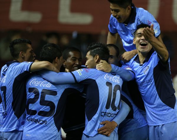 lanus de argentina vs. bolivar de bolivia