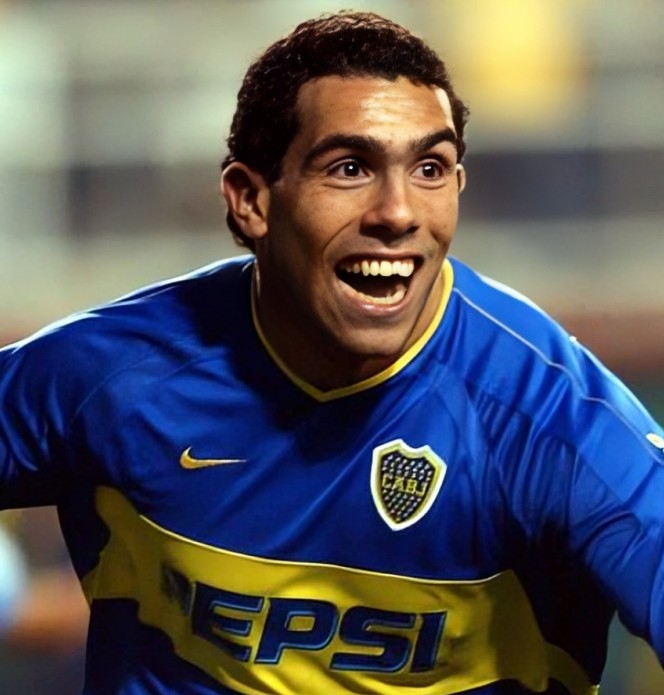 carlos tevez 2004 boca cl