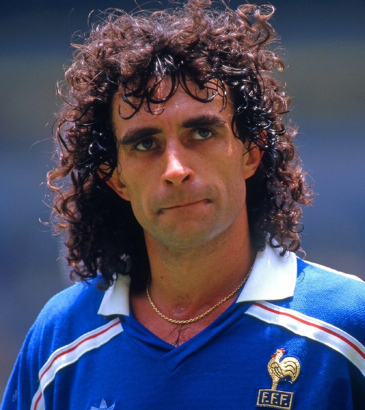 Alienación de Francia Tercer Lugar Mundial 1986 dominique rocheteau 1986 fra cm r