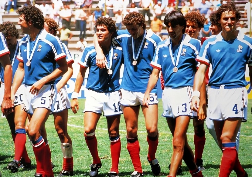 Alienación de Francia Tercer Lugar Mundial 1986 francia 1986 cm