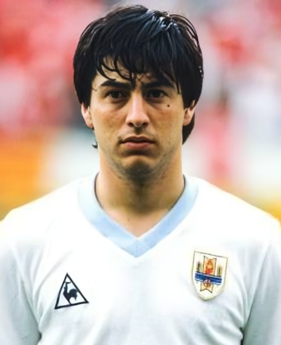 Alineación de Uruguay Mundial 1986 jorge da silva 1986 uru cm