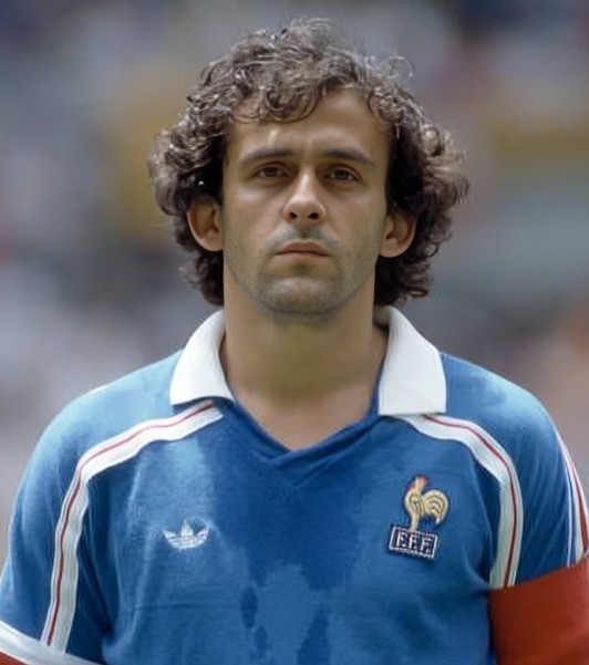 Alienación de Francia Tercer Lugar Mundial 1986 michel platini 1986 fra cm