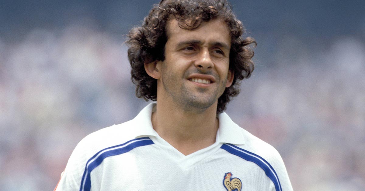 Alineaciones históricas donde jugó Michel Platini michel platini portada
