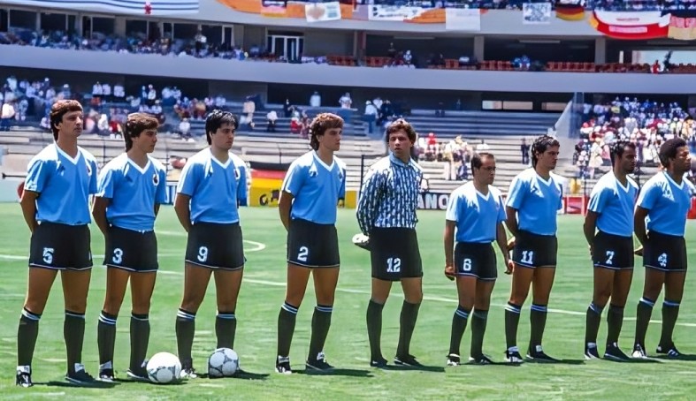 Alineación de Uruguay Mundial 1986 uruguay 1986 uru cm
