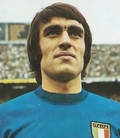Alineación de Italia Mundial 1974 pietro anastasi 1974 ita cm