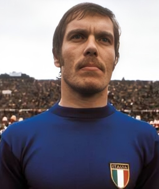 Alineación de Italia Mundial 1974 romeo benetti 1974 ita cm