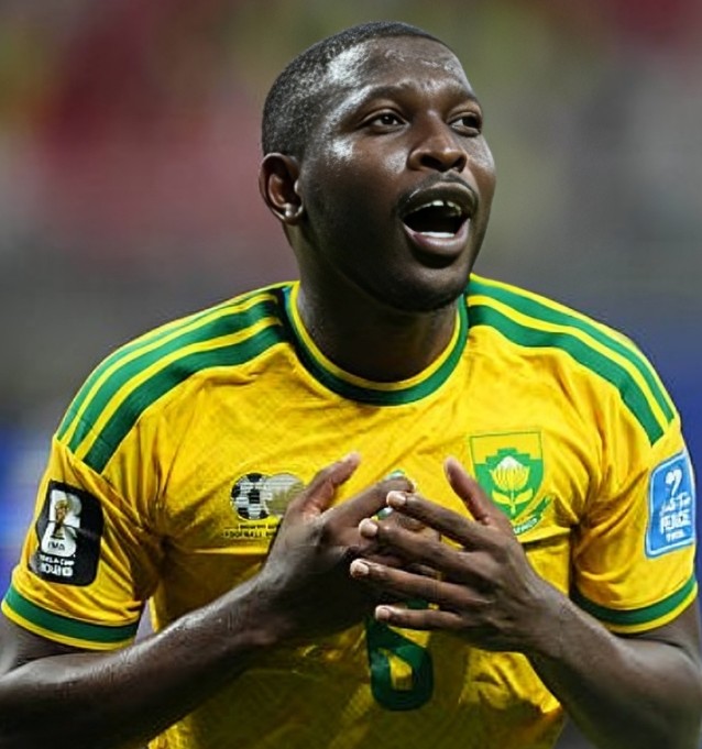 Alineación de Sudáfrica Mundial 2026 aubrey modiba 2026 sud cm