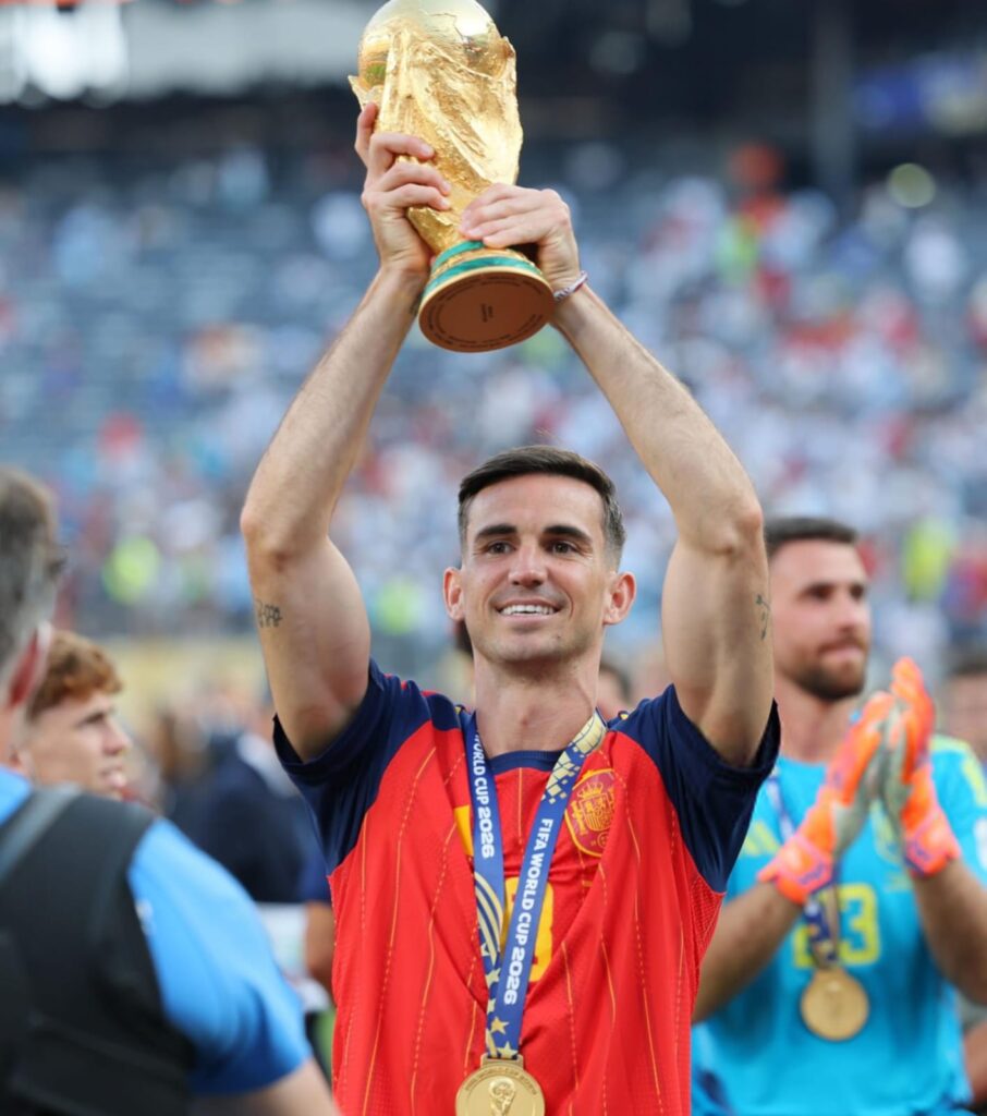 Alineación de España Campeón Mundial 2026 fabián ruiz 2026 esp cm