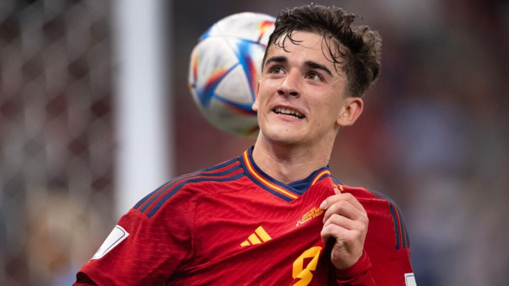 Alineación de España Mundial 2022 gavi 2022 esp cm